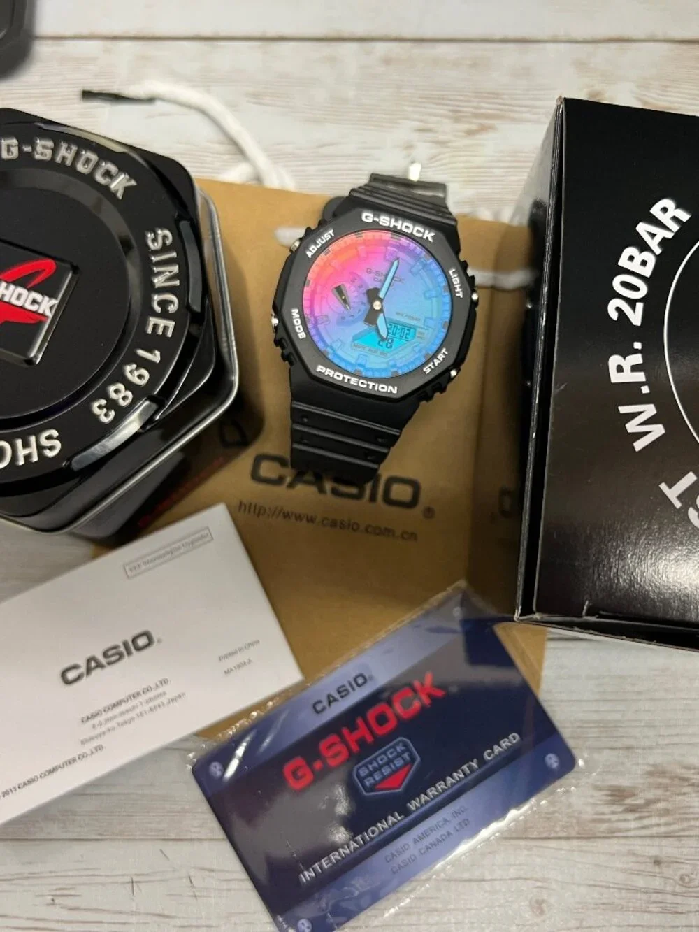 Casio G-Shock GA-2100 digital watch